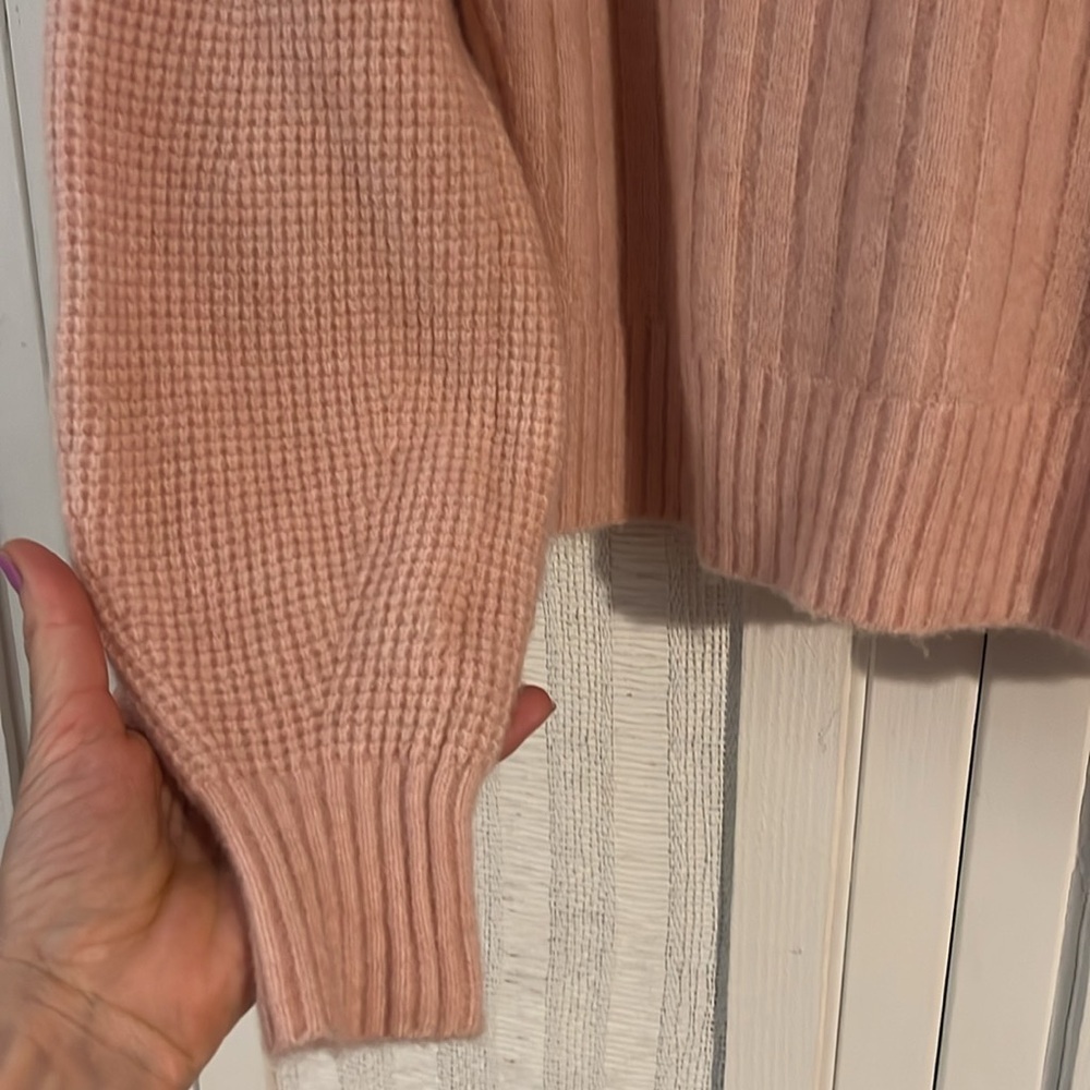 Athleta Layover Crew Sweater | Orchid Pink Size Small - Picture 6 of 10